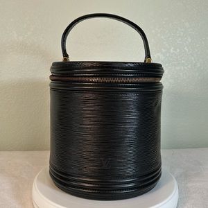 Louis Vuitton Epi Cannes Leather LV Vanity Bag | Makeup Bag